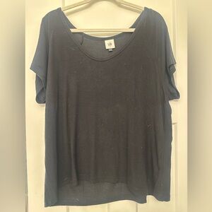 CAbi Women's Charcoal Short Sleeve Tee